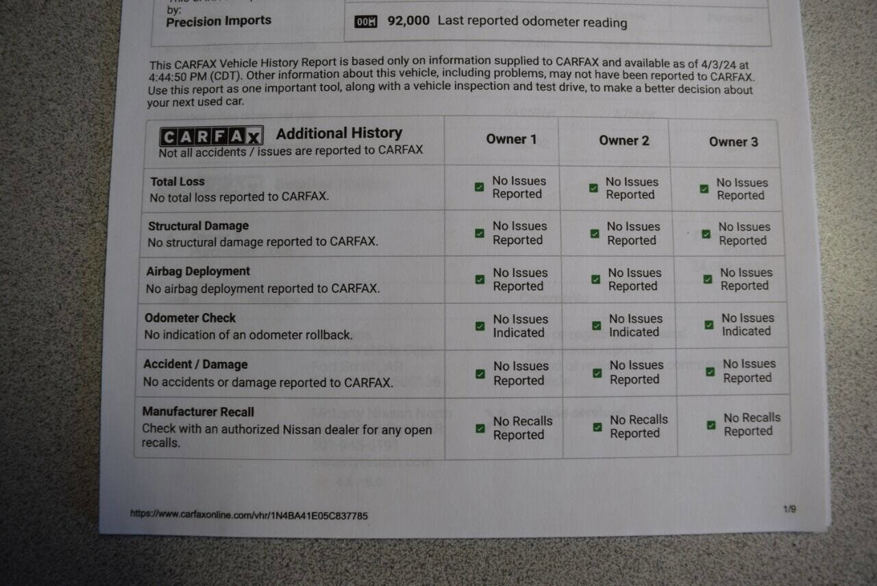Used 2005 Nissan Maxima 3.5 SE image 49