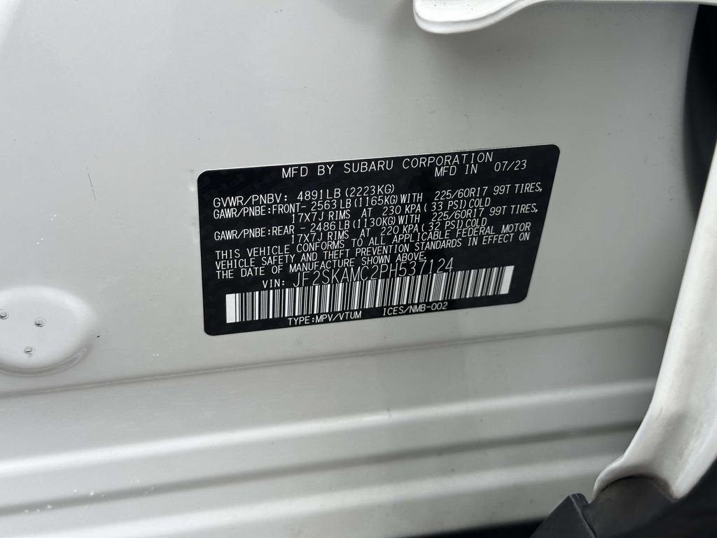 Certified 2023 Subaru Forester Wilderness AWD/4WD image 13