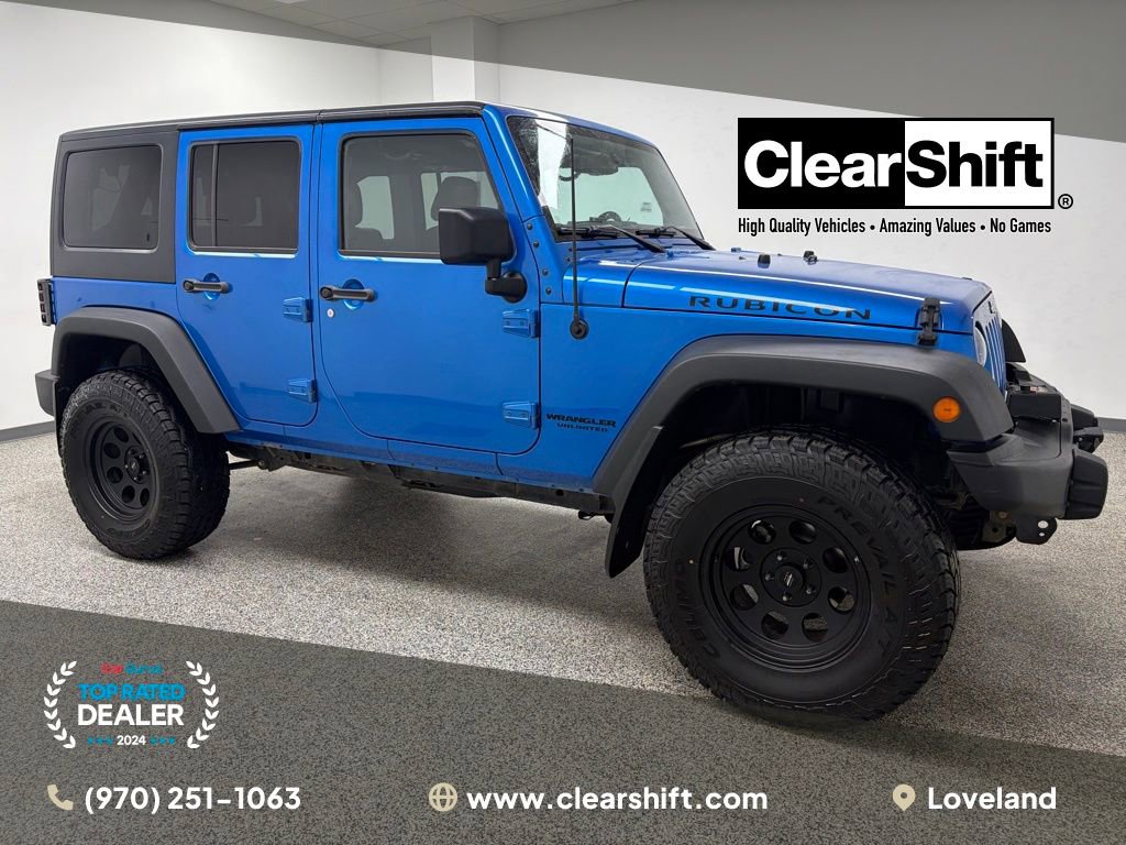 Used 2015 Jeep Wrangler Unlimited Rubicon w/ Connectivity Group