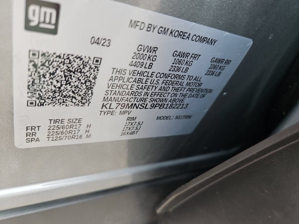 Certified 2023 Chevrolet TrailBlazer LS AWD/4WD image 14