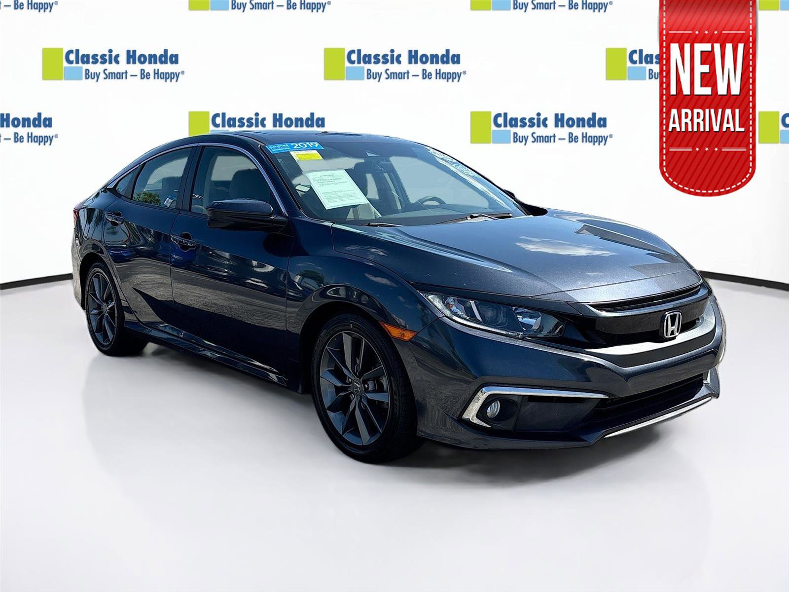 Certified 2019 Honda Civic EX