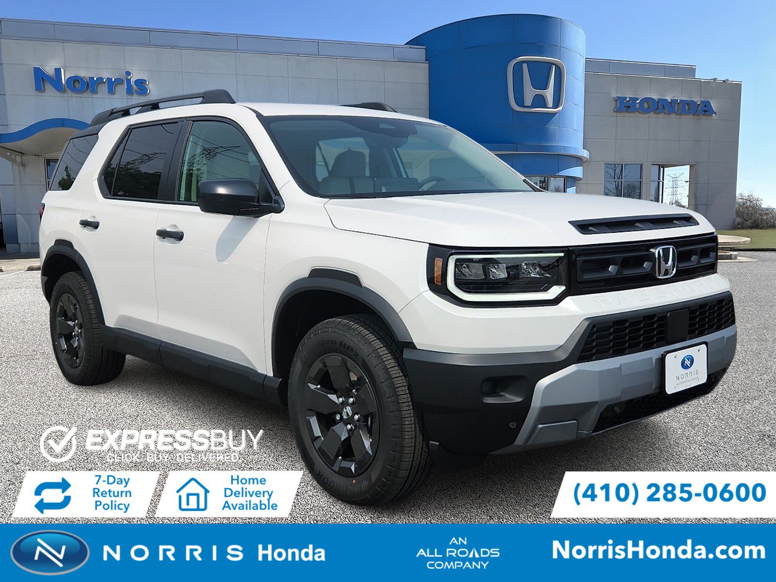 New 2026 Honda Passport RTL