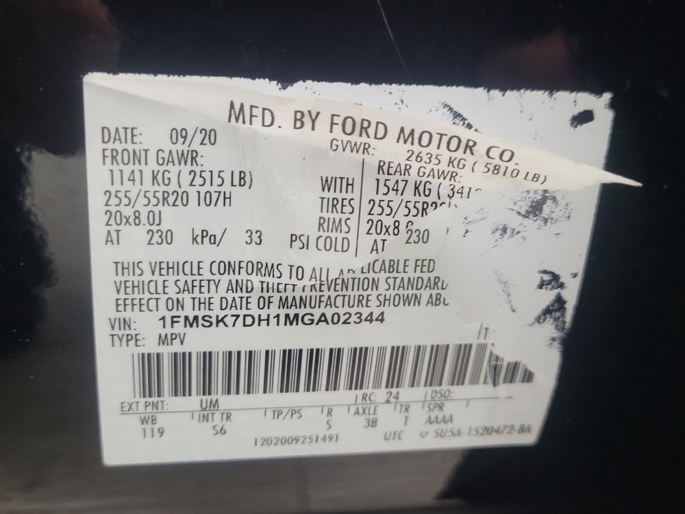 Used 2021 Ford Explorer XLT w/ Equipment Group 202A RWD image 33