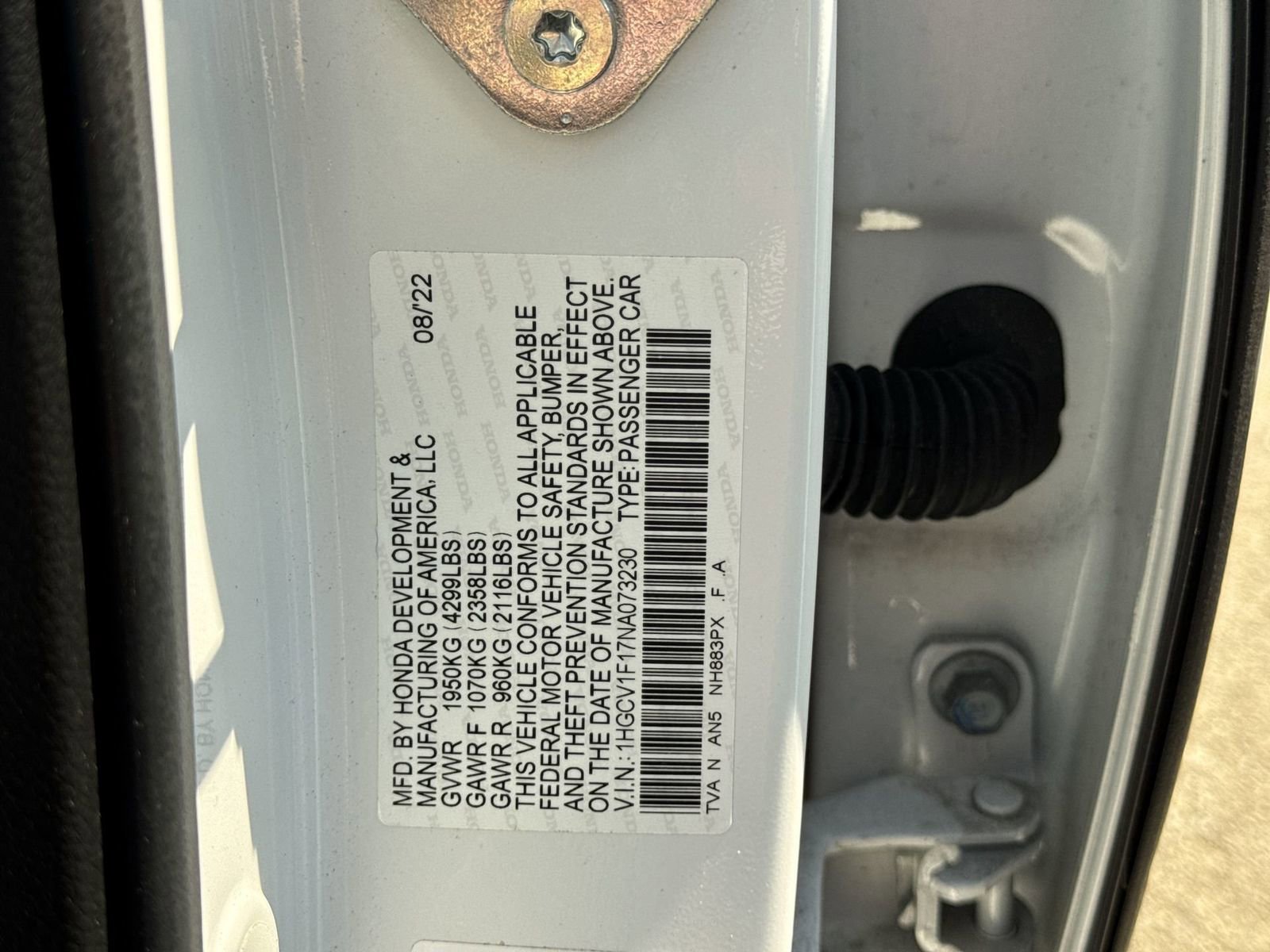 Used 2022 Honda Accord LX image 33