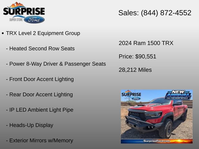 Used 2024 RAM 1500 TRX AWD/4WD image 15