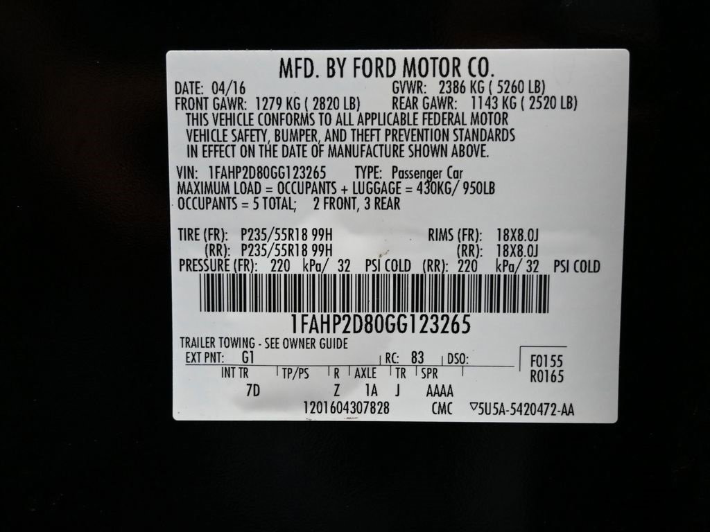 Used 2016 Ford Taurus SE image 36