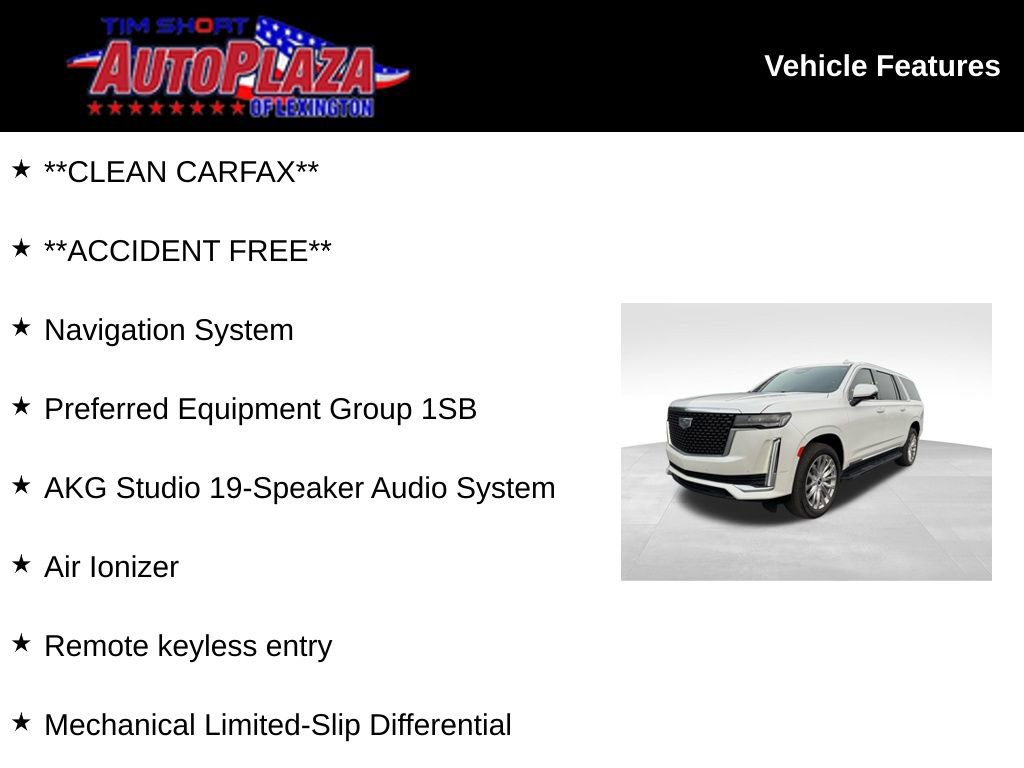 Used 2021 Cadillac Escalade ESV Premium Luxury image 7