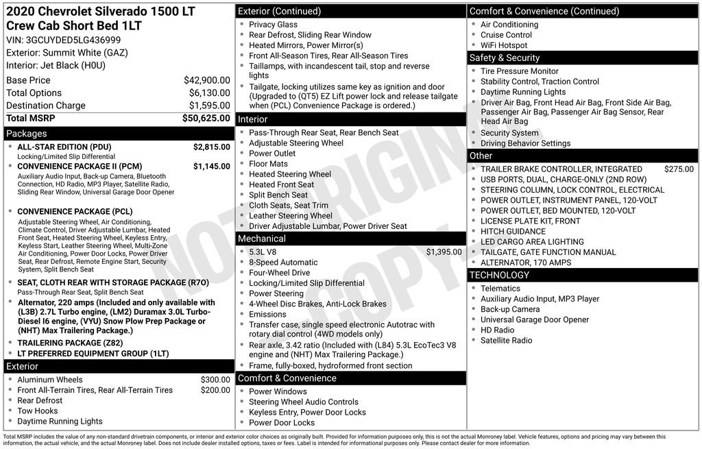 Used 2020 Chevrolet Silverado 1500 LT w/ All-Star Edition image 4