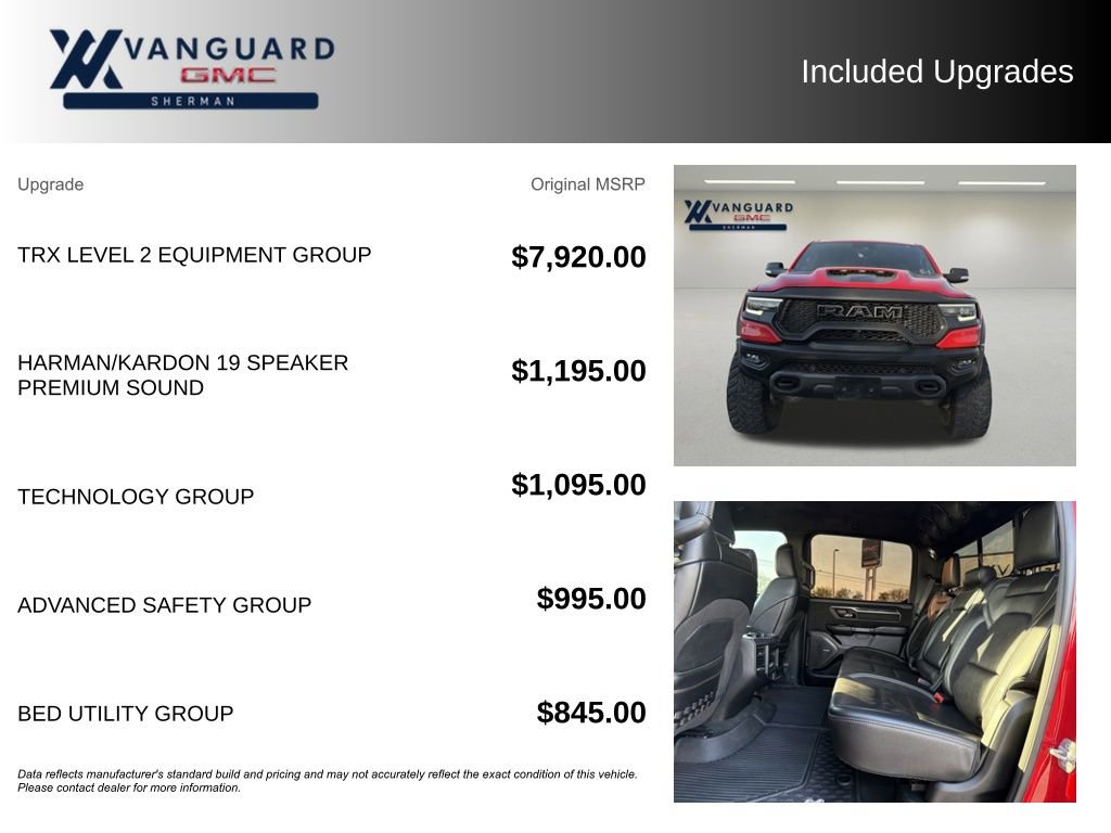 Used 2021 RAM 1500 TRX w/ TRX Level 2 Equipment Group image 9