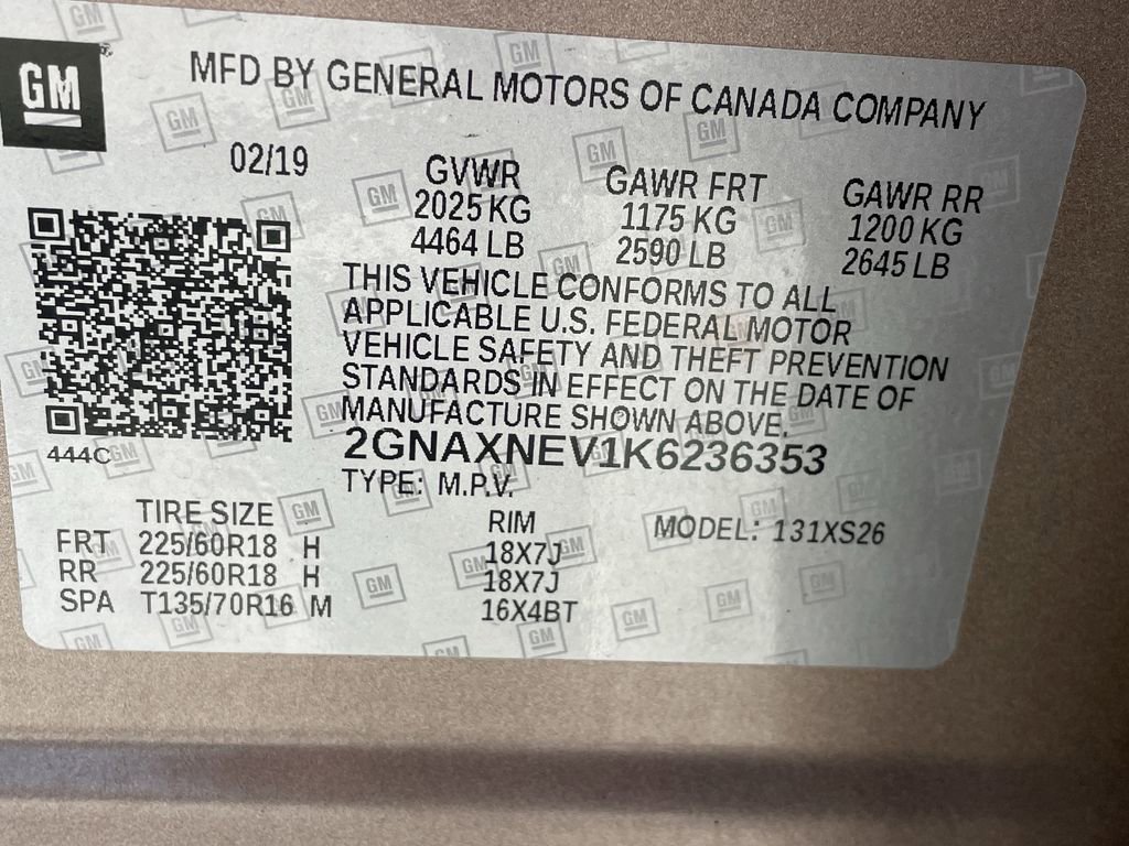 Used 2019 Chevrolet Equinox Premier FWD image 34