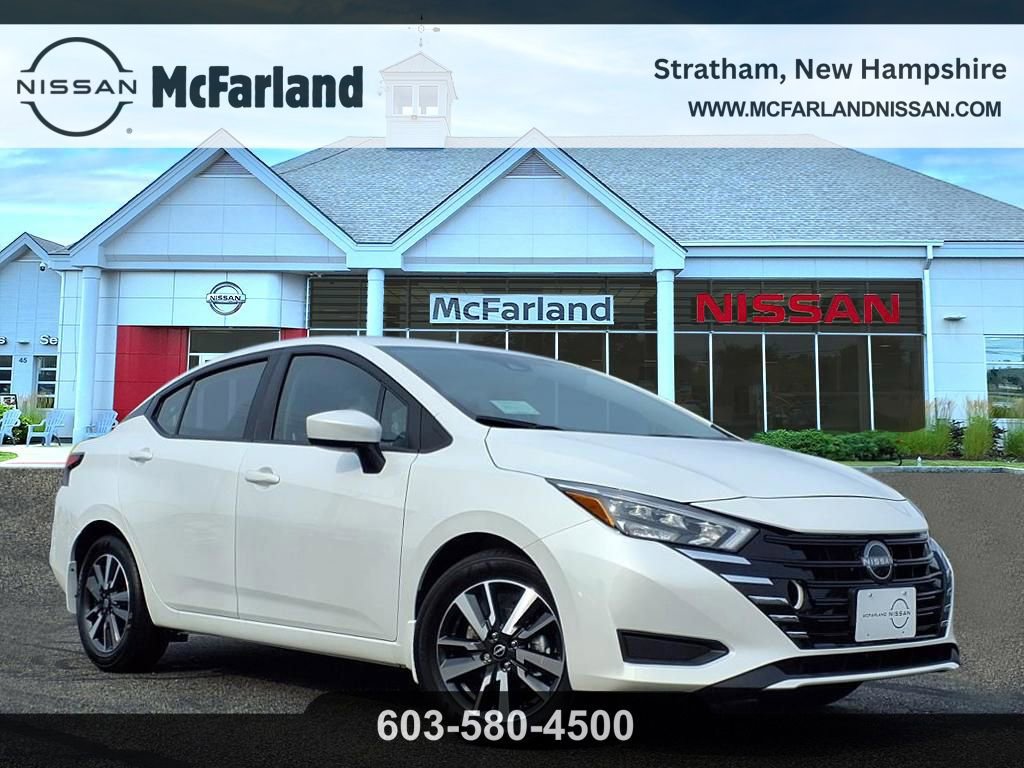 New 2025 Nissan Versa SV w/ Trunk Package image 1