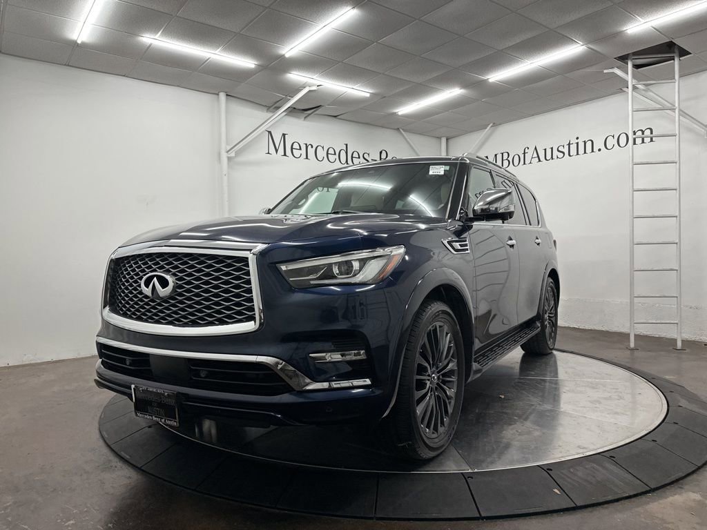 Used 2022 INFINITI QX80 Sensory w/ Cargo Package RWD image 3