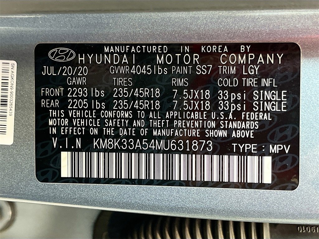 Used 2021 Hyundai Kona Limited image 32