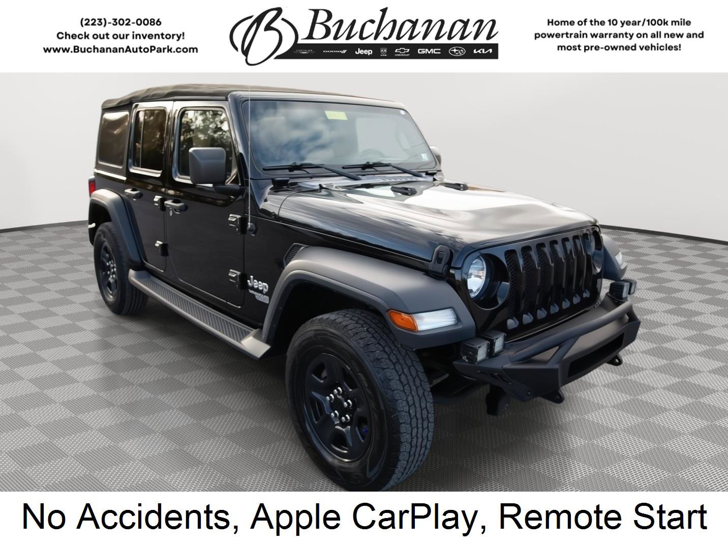 Used 2018 Jeep Wrangler Unlimited Sport S