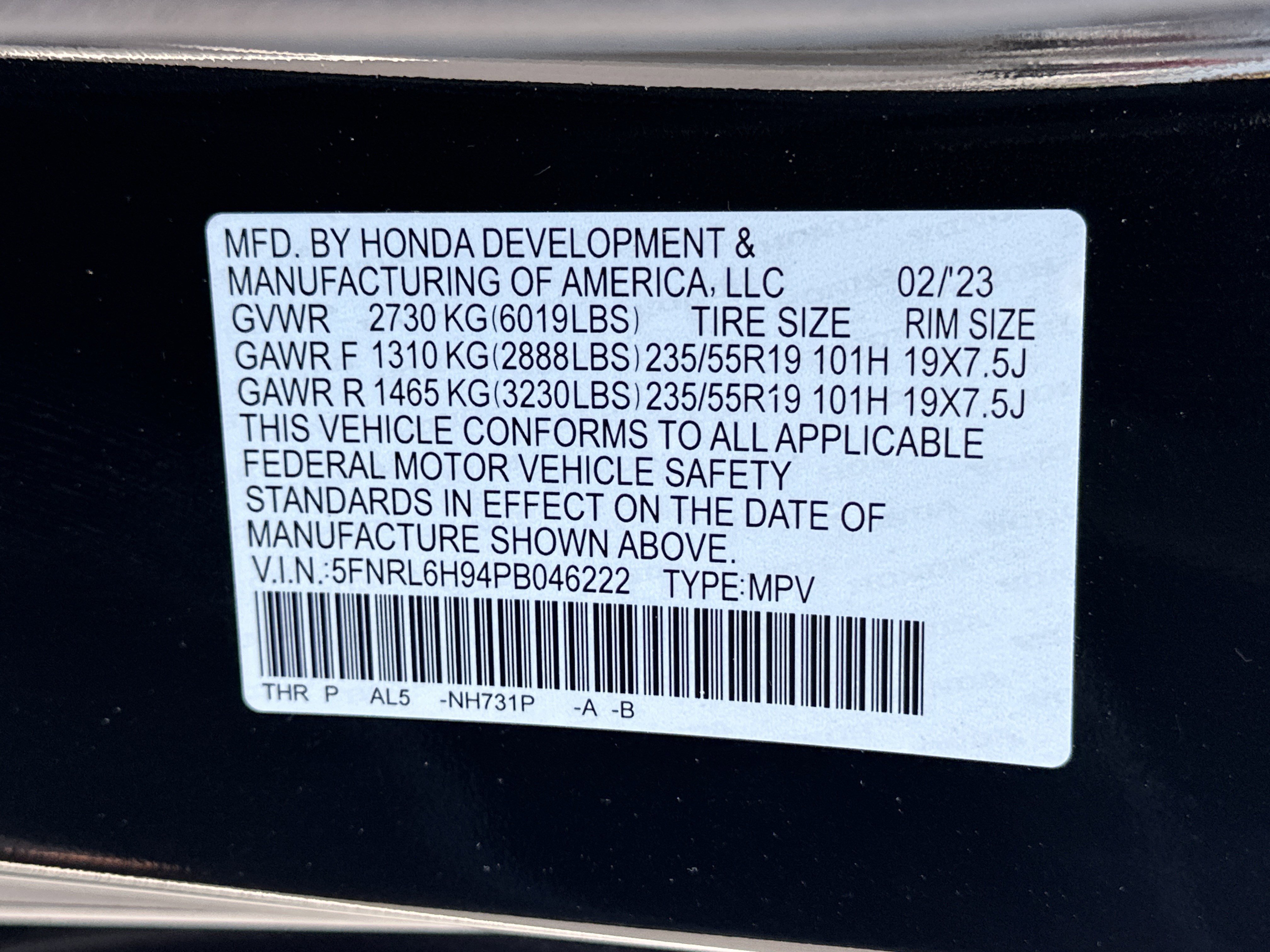 Used 2023 Honda Odyssey Elite image 33