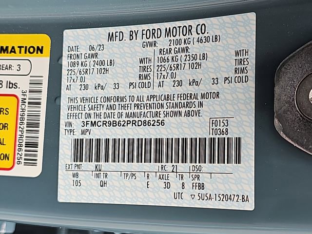 Used 2023 Ford Bronco Sport Big Bend w/ Convenience Package AWD/4WD image 35