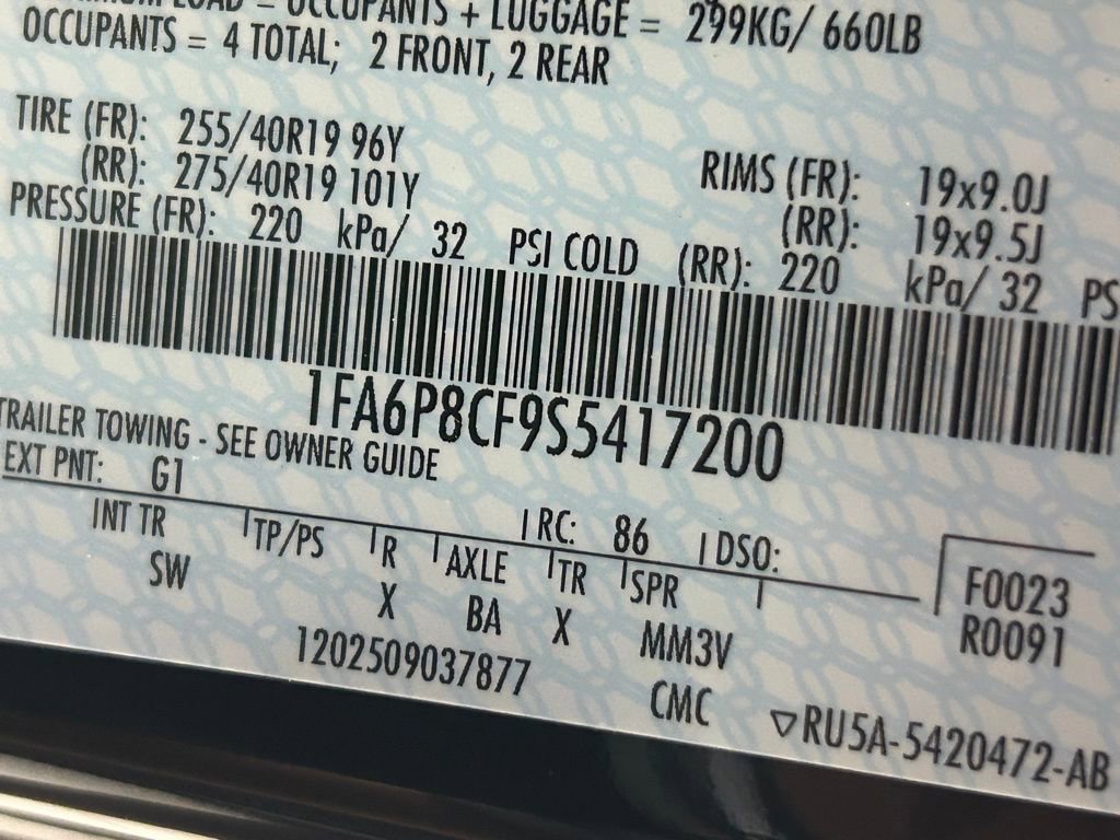 New 2025 Ford Mustang GT Premium w/ GT Performance Package image 35