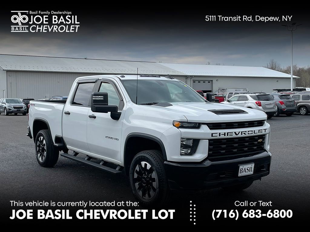 Used 2020 Chevrolet Silverado 2500 Custom w/ Custom Value Package AWD/4WD image 1