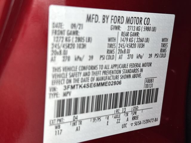 Used 2021 Ford Mustang Mach-E GT AWD/4WD image 35