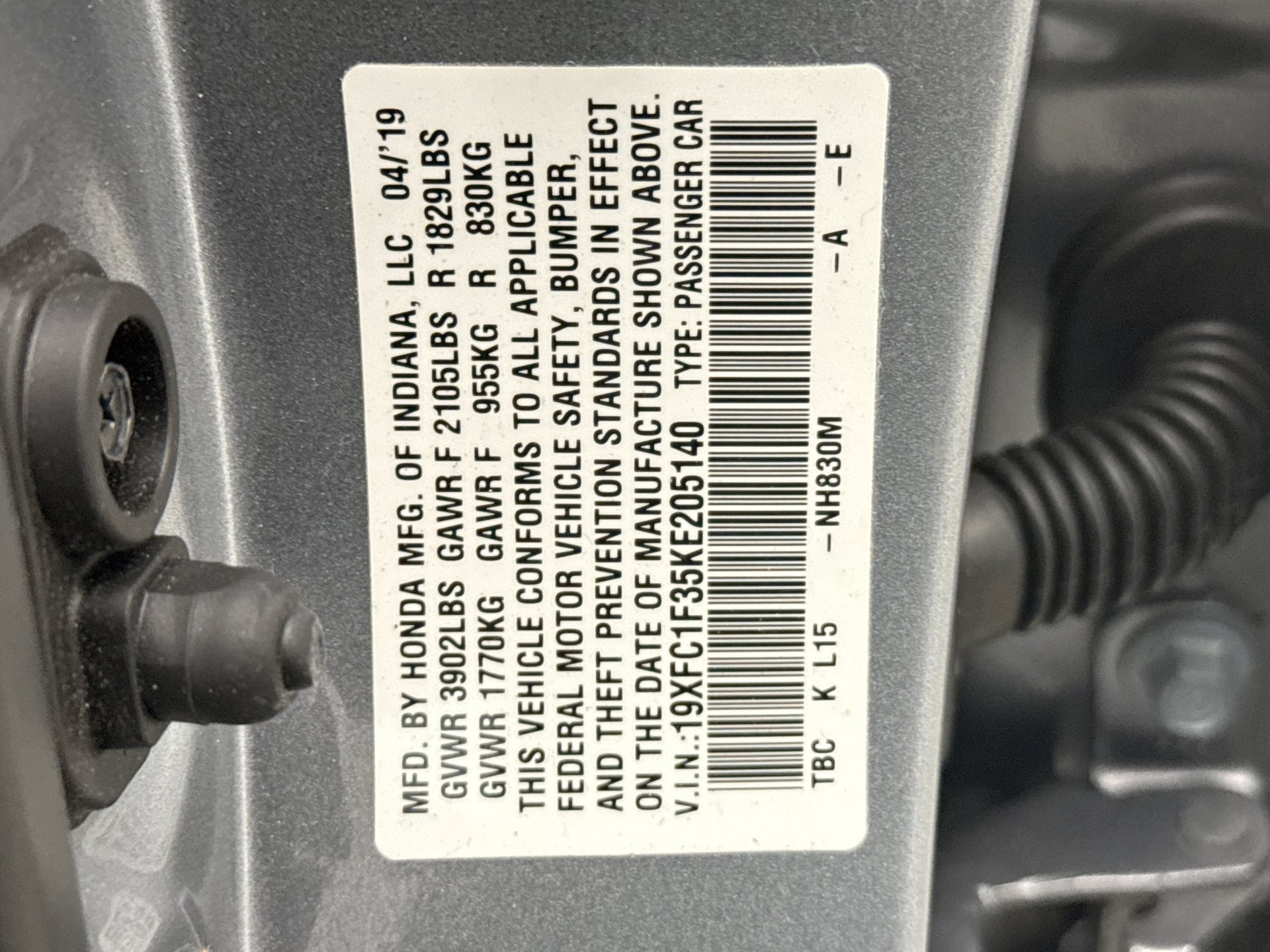 Used 2019 Honda Civic EX image 22