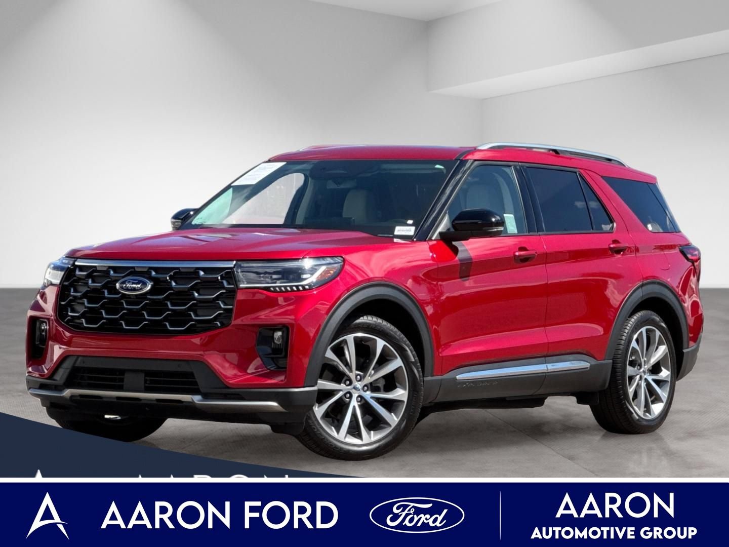Used 2025 Ford Explorer Platinum w/ Ultimate Package RWD image 1