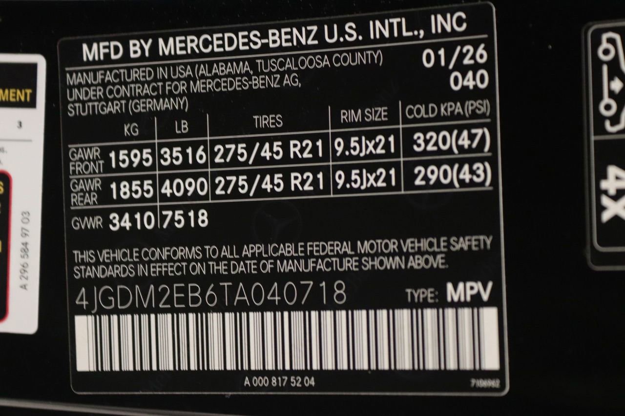 New 2026 Mercedes-Benz EQS 400 4MATIC SUV image 15