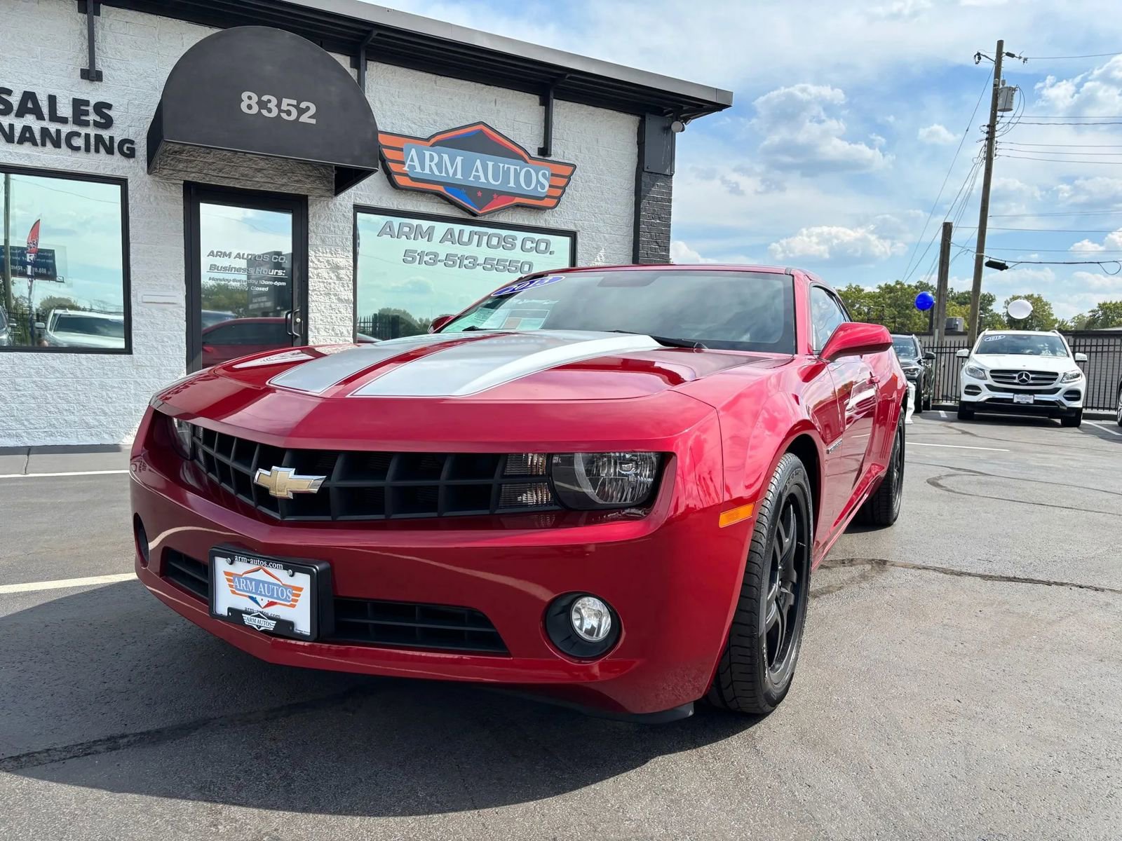 Used 2013 Chevrolet Camaro LT w/ Silver Rally Stripe Package