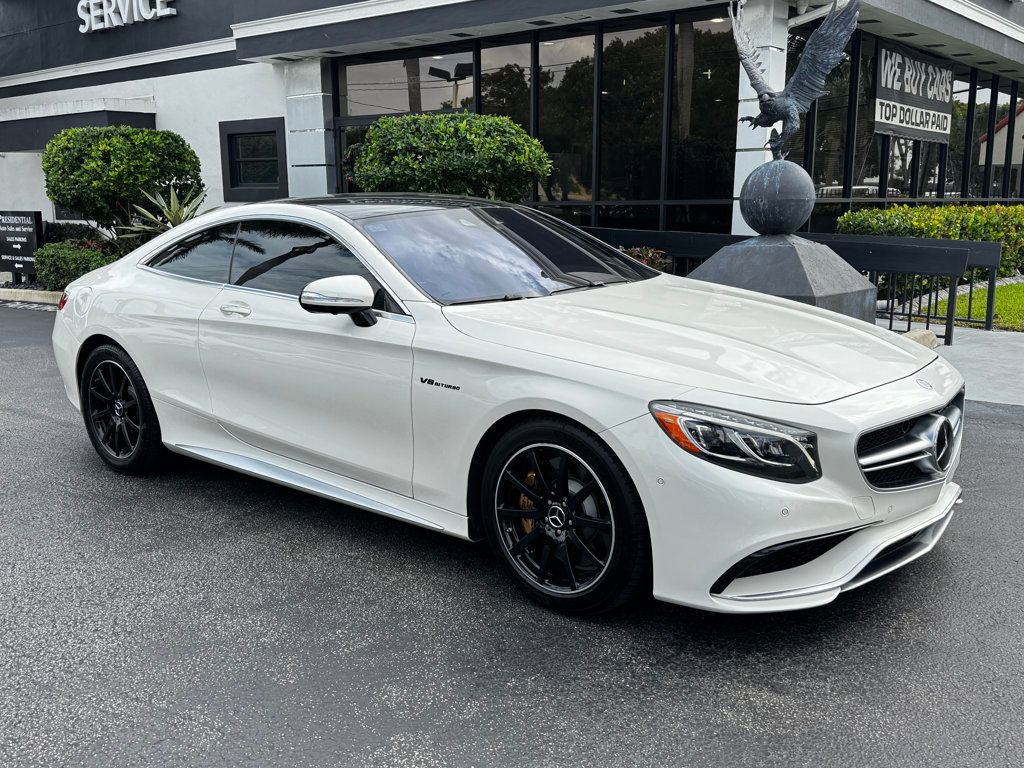 Used 2015 Mercedes-Benz S 63 AMG 4MATIC Coupe