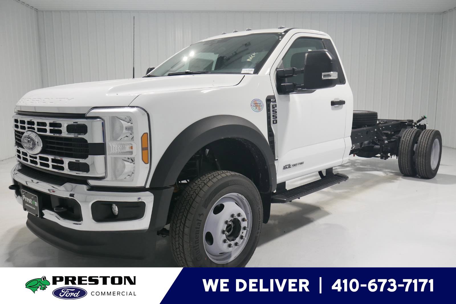 New 2024 Ford F550 4x4 Regular Cab Super Duty w/ XLT Value Package image 1