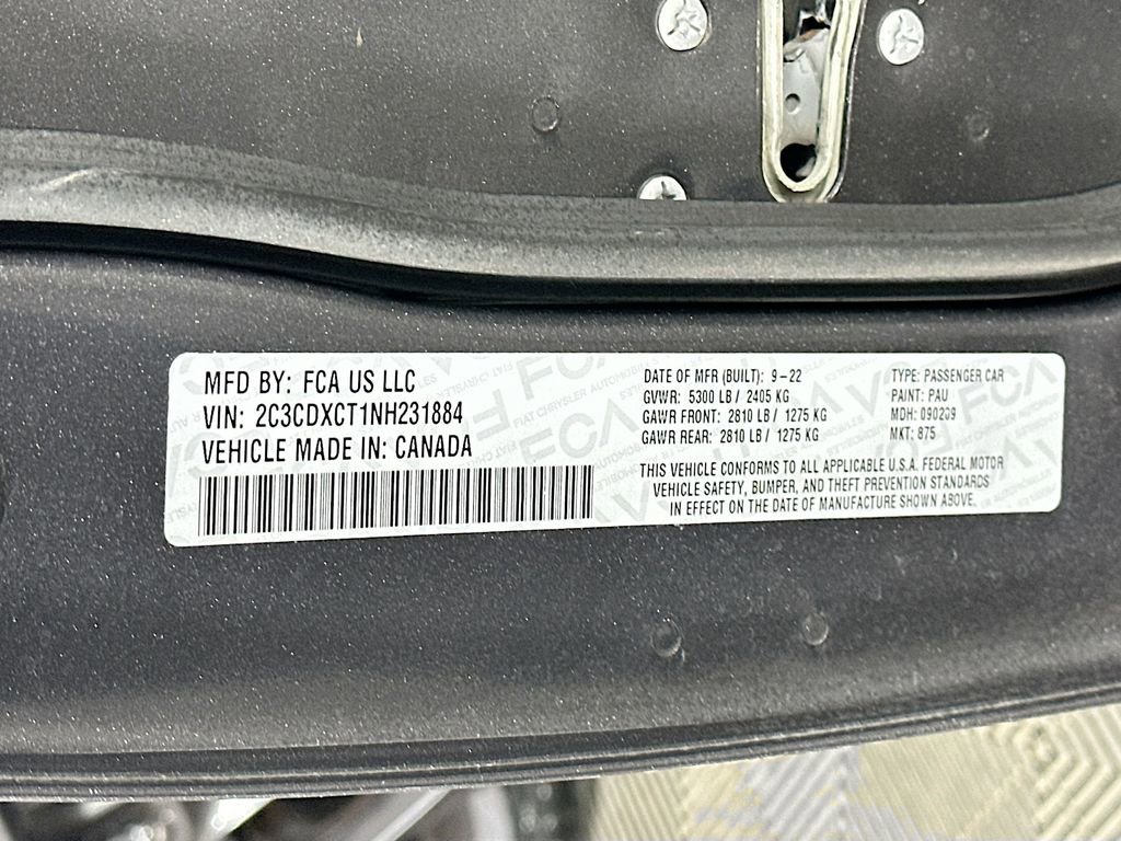 Used 2022 Dodge Charger R/T w/ Blacktop Package image 35