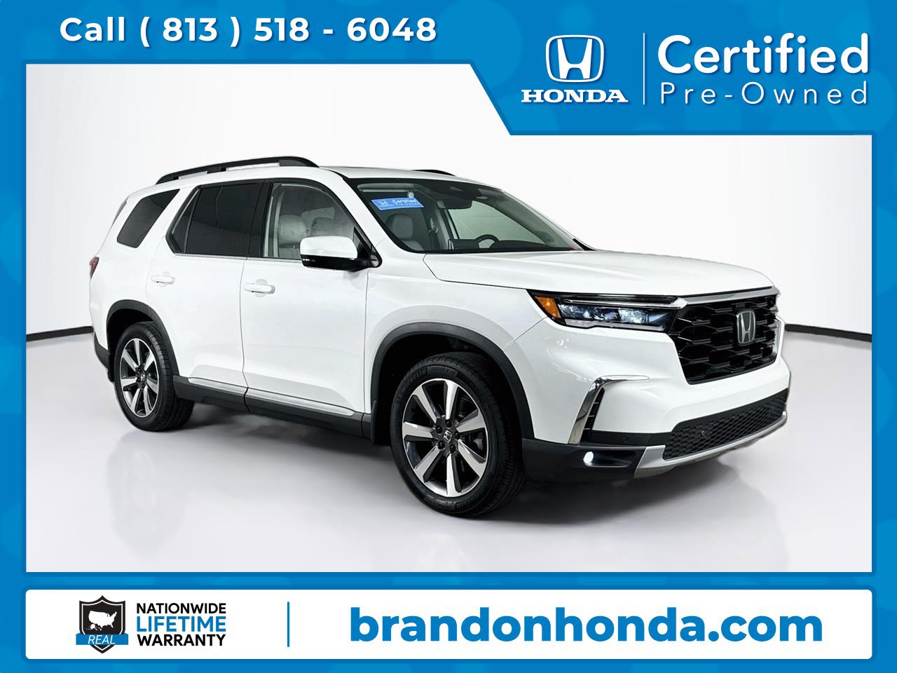 Certified 2025 Honda Pilot Touring