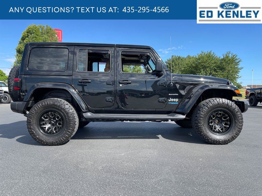 Used 2021 Jeep Wrangler Unlimited Sahara w/ Cold Weather Group AWD/4WD image 26