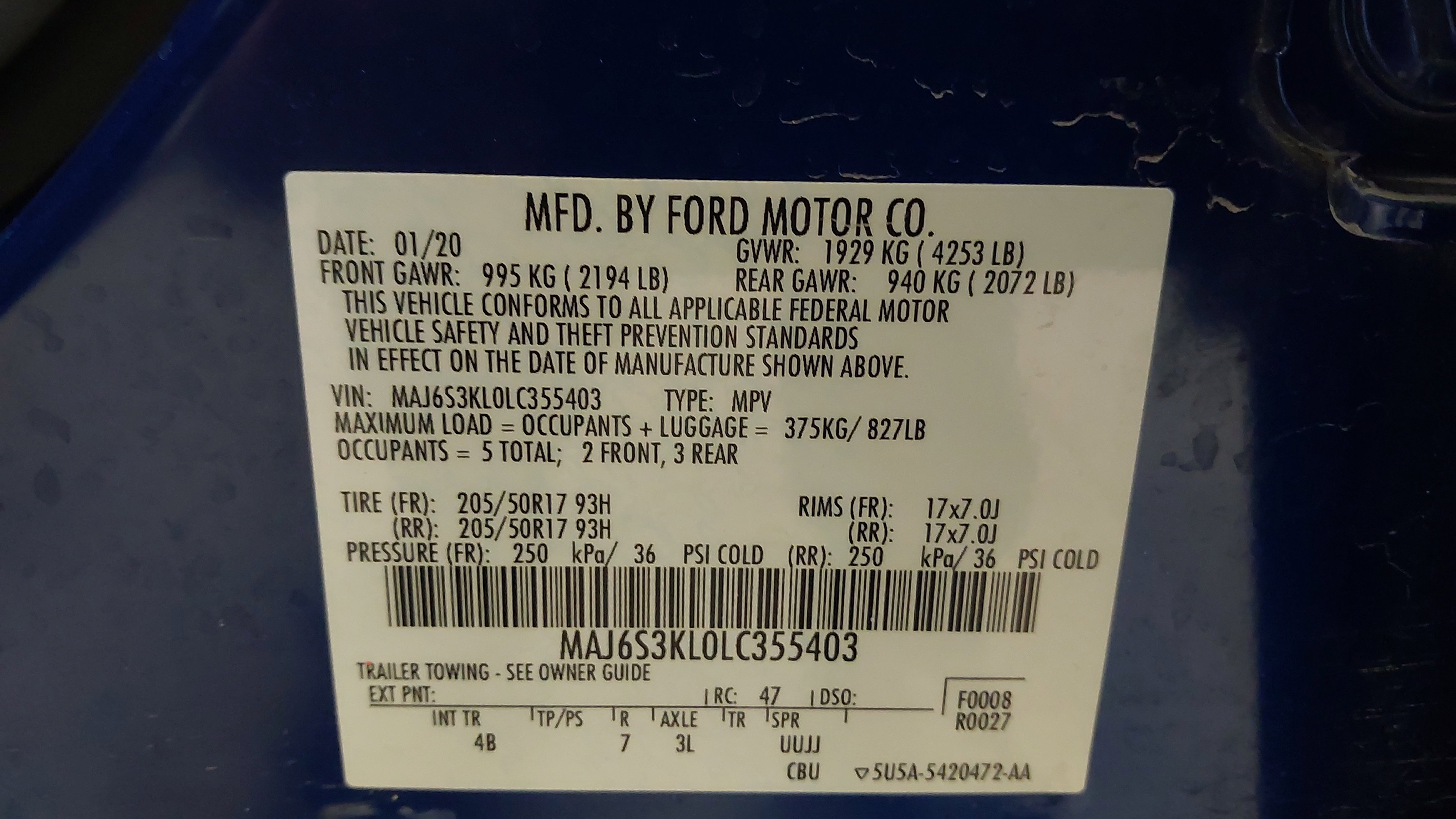 Used 2020 Ford EcoSport Titanium image 33