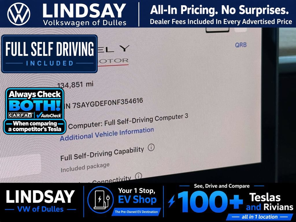 Used 2022 Tesla Model Y Performance AWD/4WD image 22