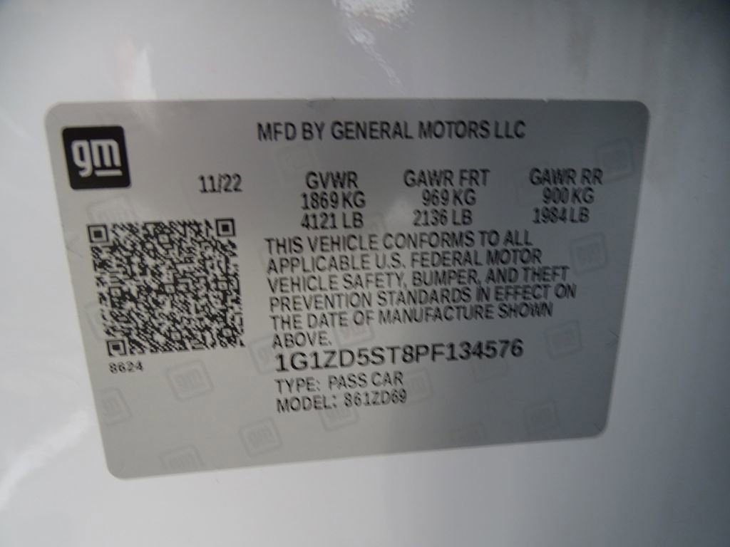 Used 2023 Chevrolet Malibu LT w/ Driver Confidence Package image 20