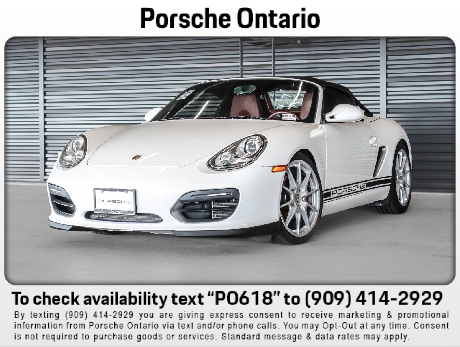 Used 2011 Porsche Boxster Spyder image 1