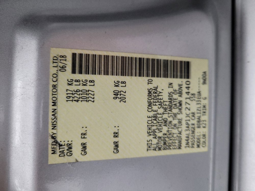Used 2018 Nissan Altima 2.5 SV FWD image 33