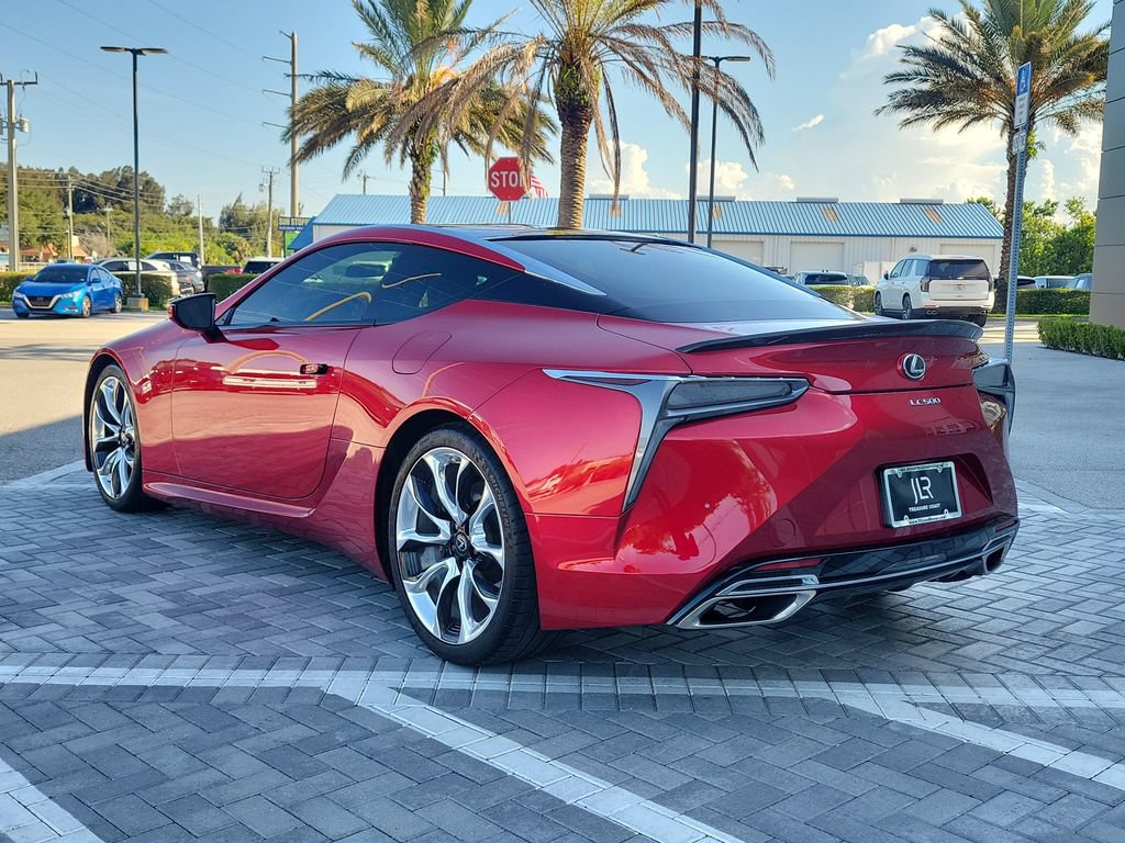 Used 2018 Lexus LC 500 Coupe w/ Touring Package RWD image 3