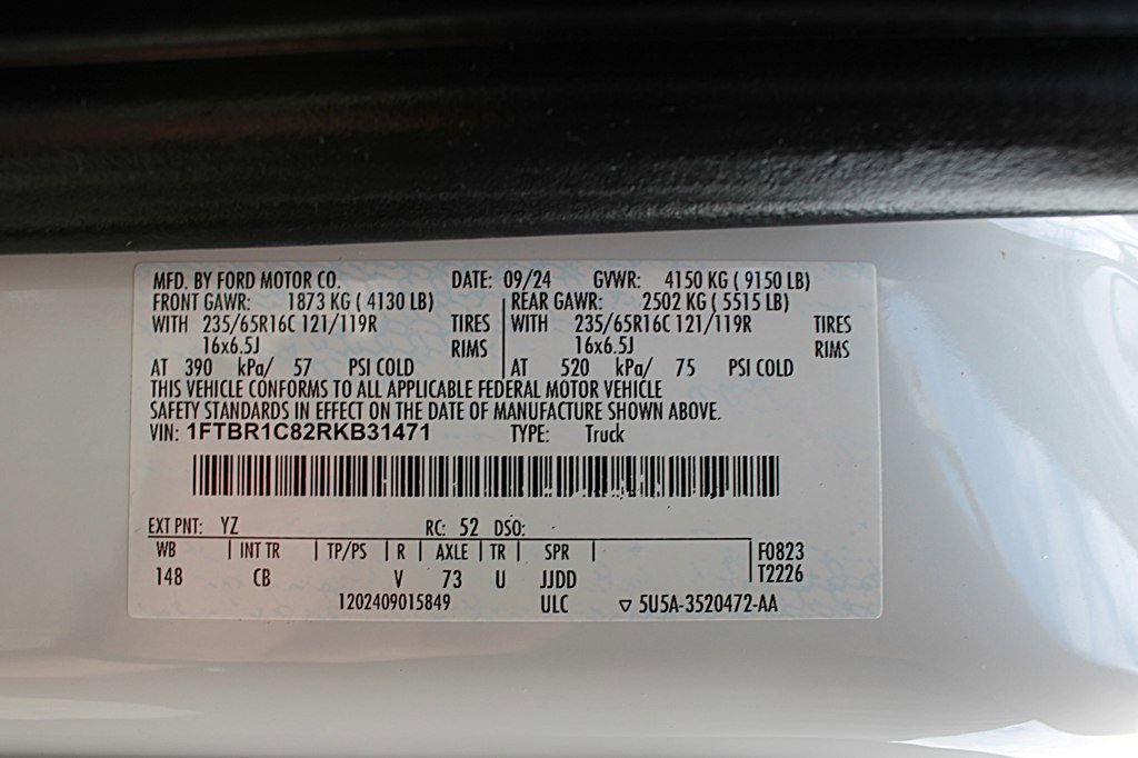 Used 2024 Ford Transit 250 148 Medium Roof w/ Load Area Protection Package image 37