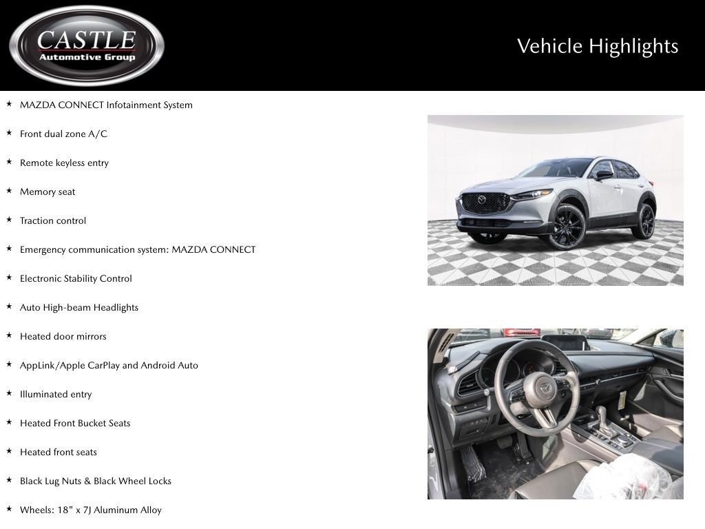 New 2026 MAZDA CX-30 AWD 2.5 S w/ Select Sport Pkg image 4