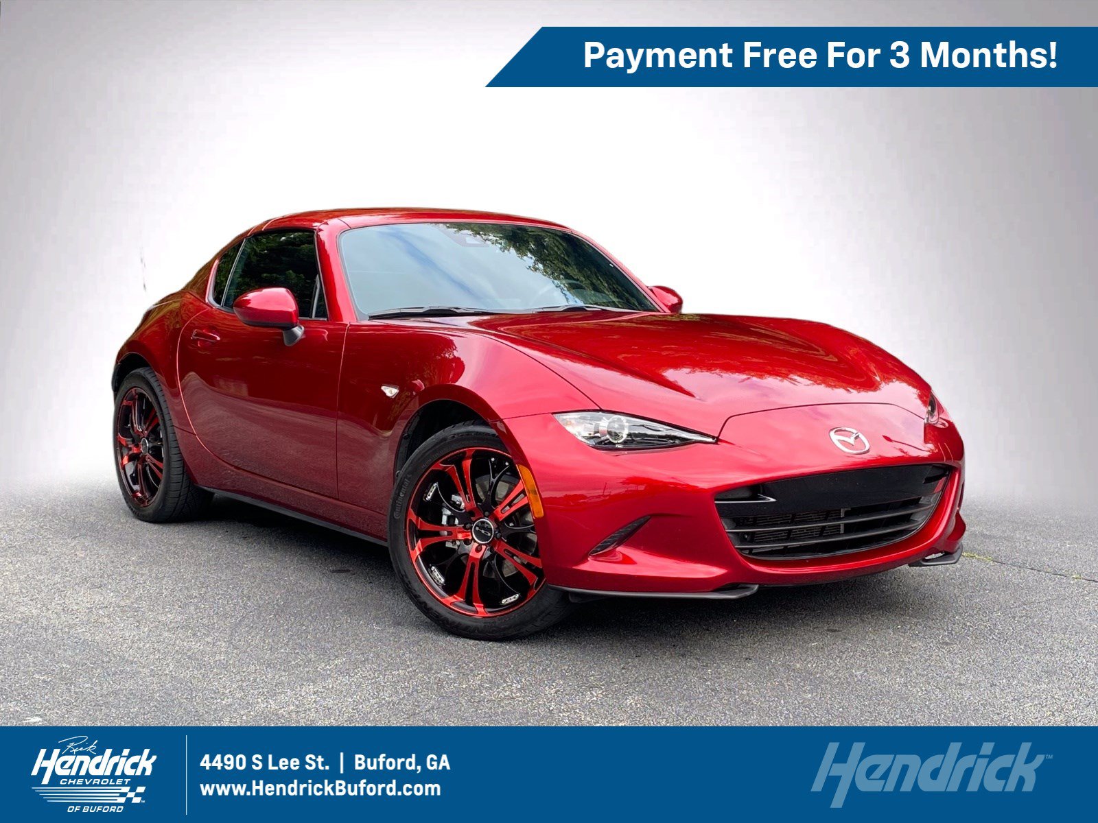 Used 2022 MAZDA MX-5 Miata RF Grand Touring RWD image 1