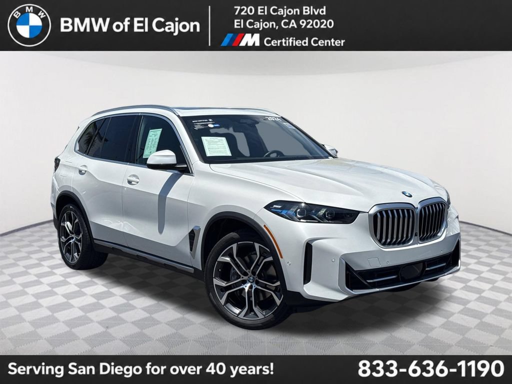 Certified 2024 BMW X5 xDrive40i w/ Premium Package AWD/4WD image 1