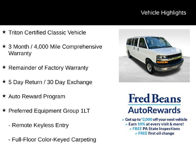 Used 2025 Chevrolet Express 3500 LT w/ LT Preferred Equipment Group RWD image 5