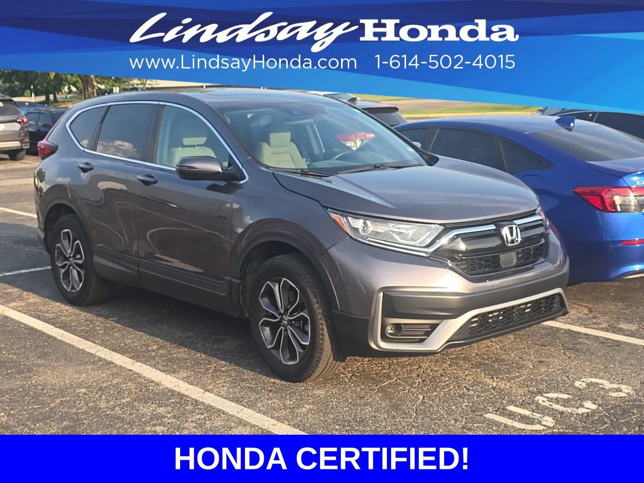 Certified 2021 Honda CR-V EX image 3