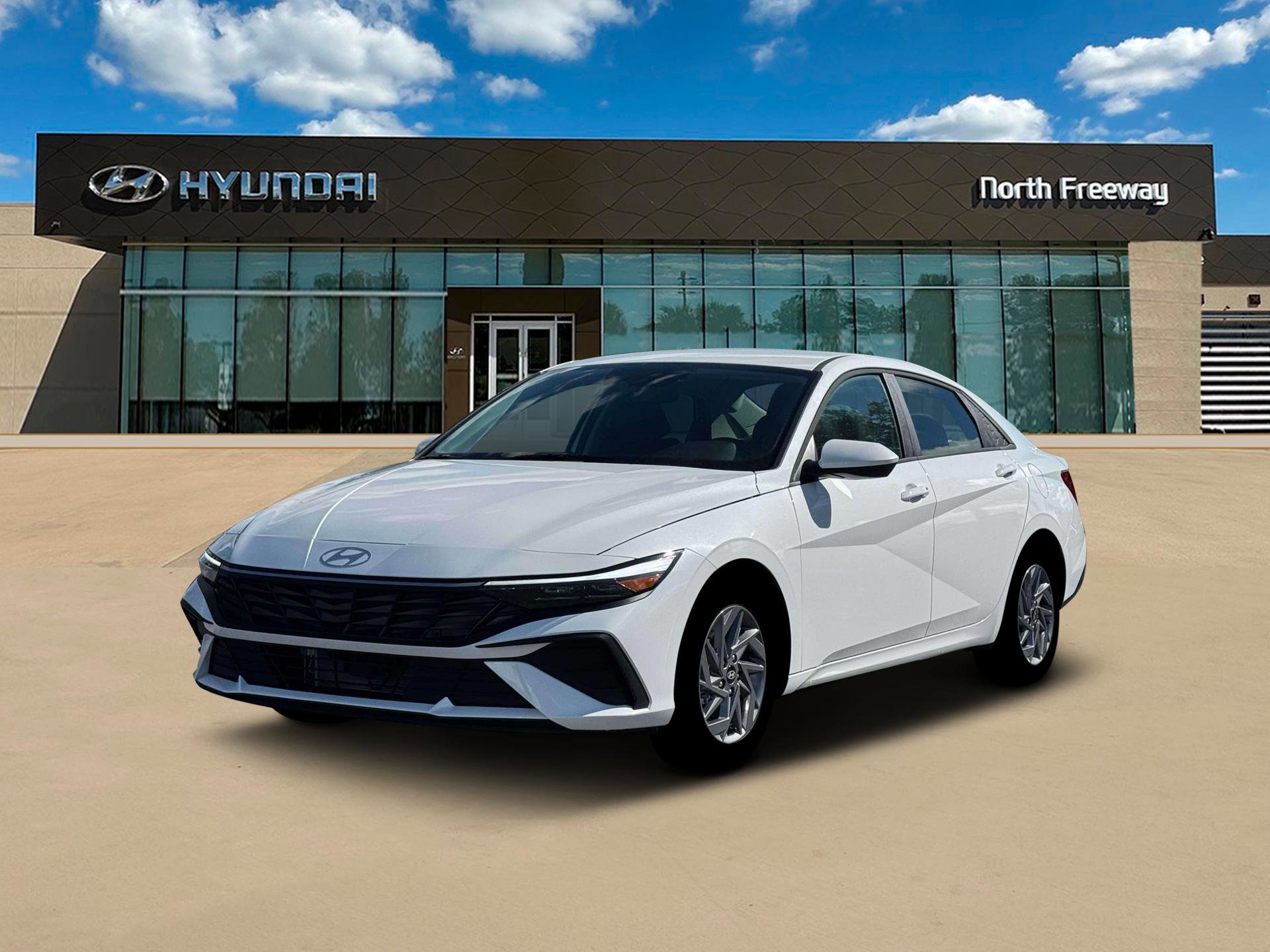New 2026 Hyundai Elantra Blue