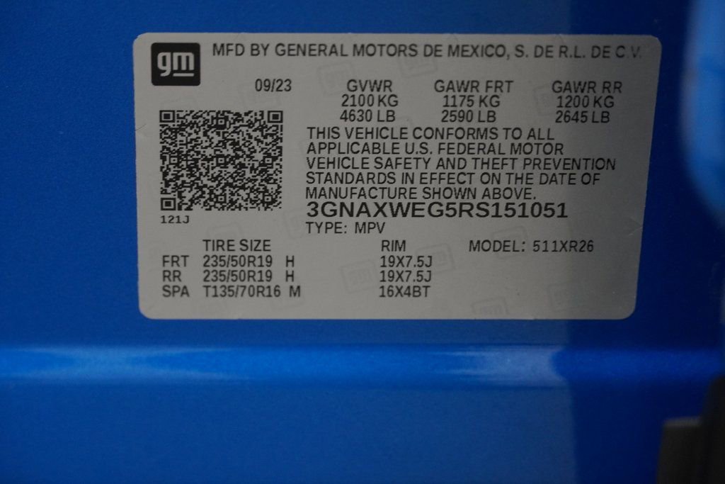 Used 2024 Chevrolet Equinox RS image 56