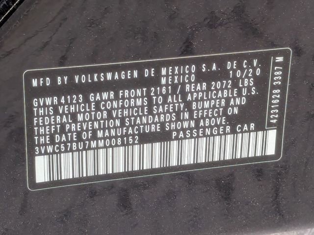 Used 2021 Volkswagen Jetta S w/ Driver Assistance Package image 37