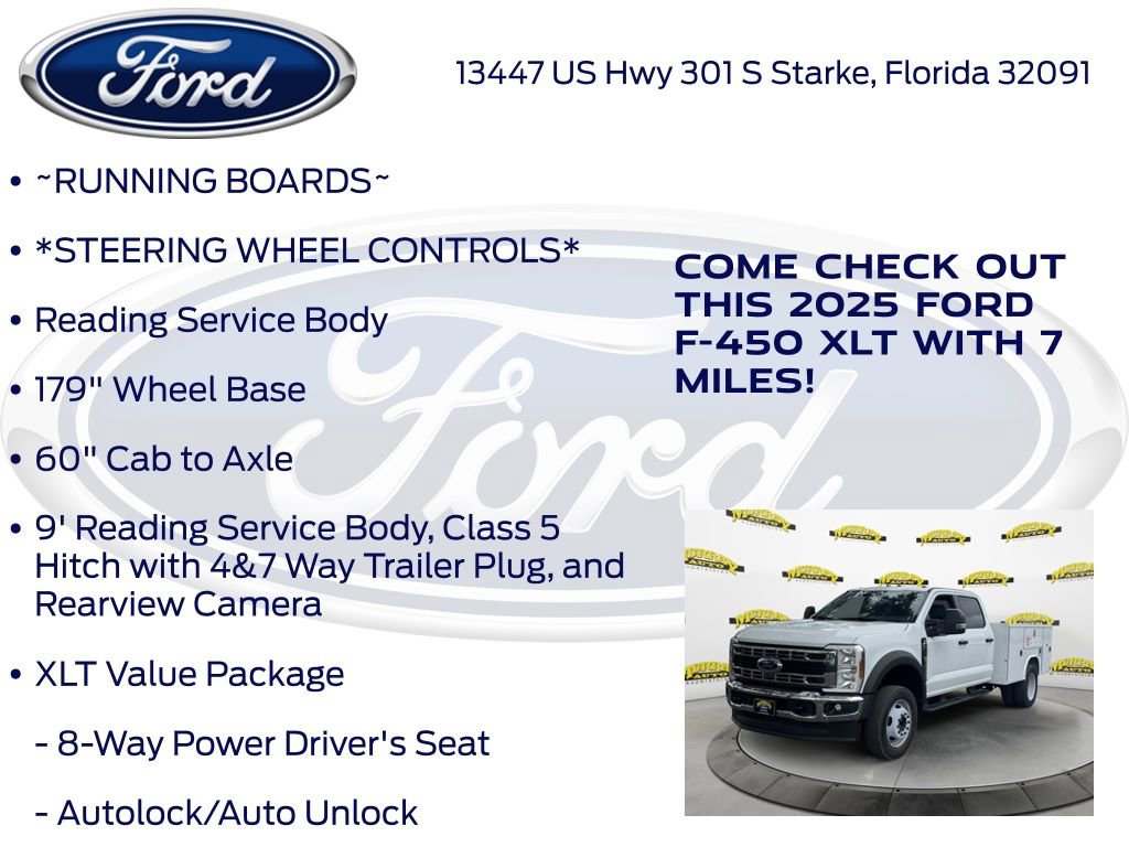 New 2025 Ford F450 XLT w/ XLT Value Package image 10