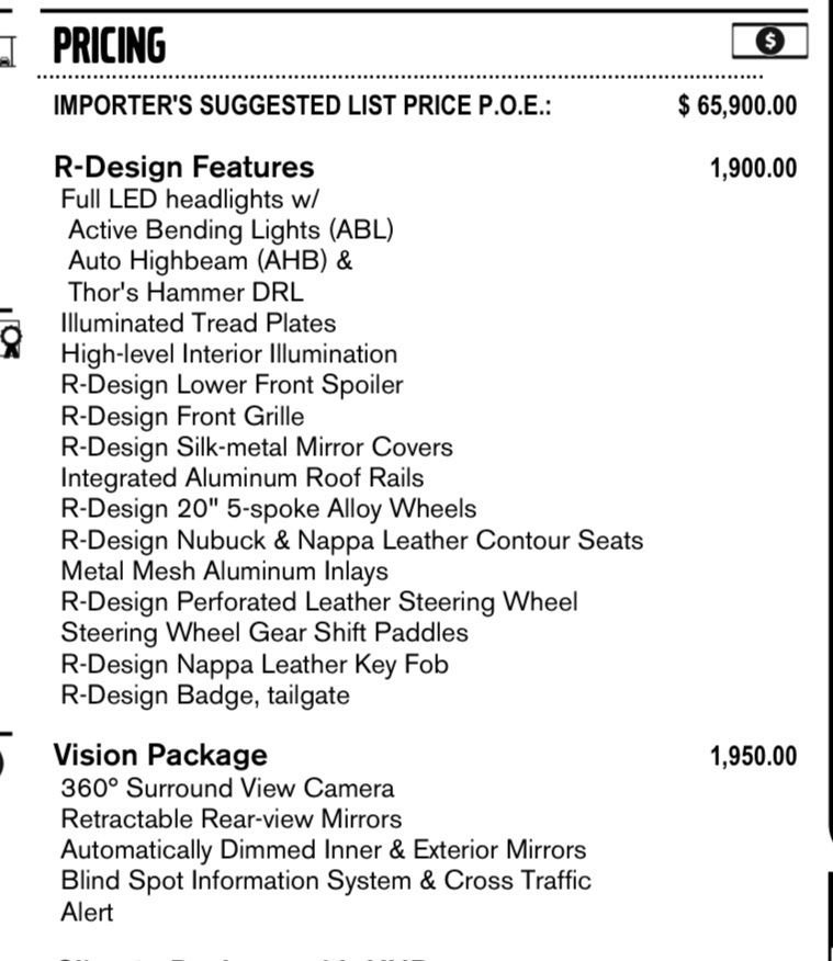 Used 2017 Volvo XC90 T8 R-Design w/ Vision Package image 5