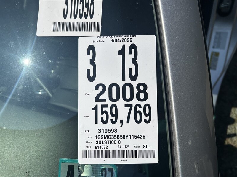 Used 2008 Pontiac Solstice Convertible w/ Premium Package RWD image 24